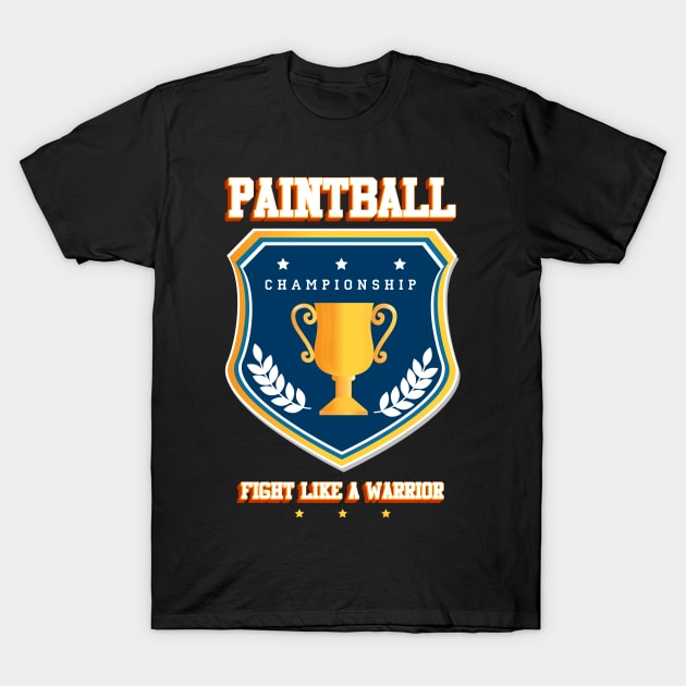 paintball T-Shirt by Baim_Art